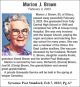 Marion (Walburger) Brown