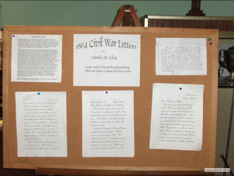 Charles Clay's Civil War Letters Transcribed and Displayed for Reading